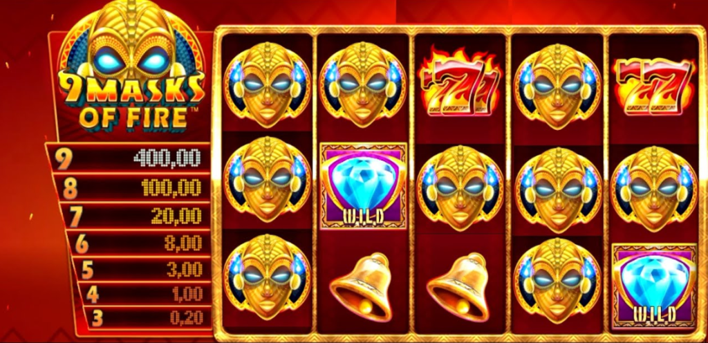 9 Masks of Fire Pin Up Casino