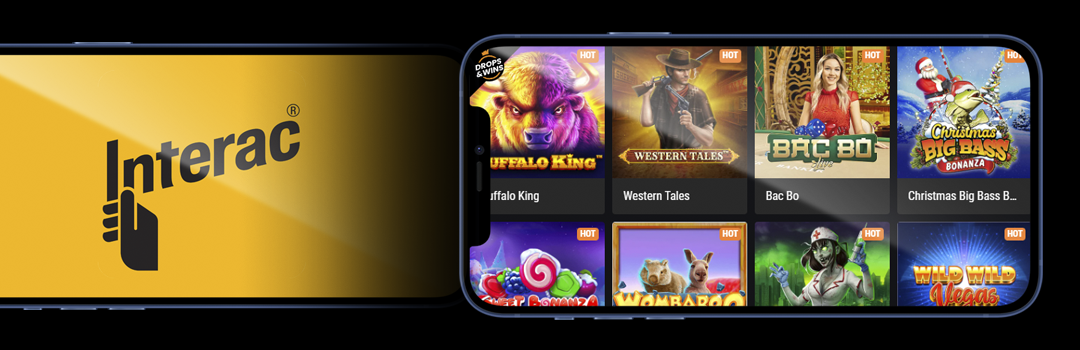Interac Casino Canada Jeux mobiles 